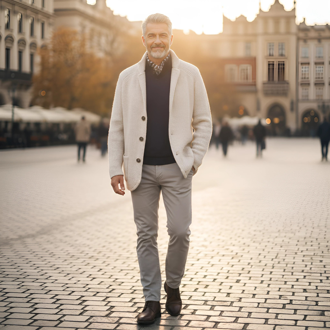 Feliks™ | Classic Knitted Cardigan