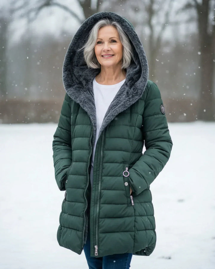 Olivia | Manteau d’Hiver Matelassé