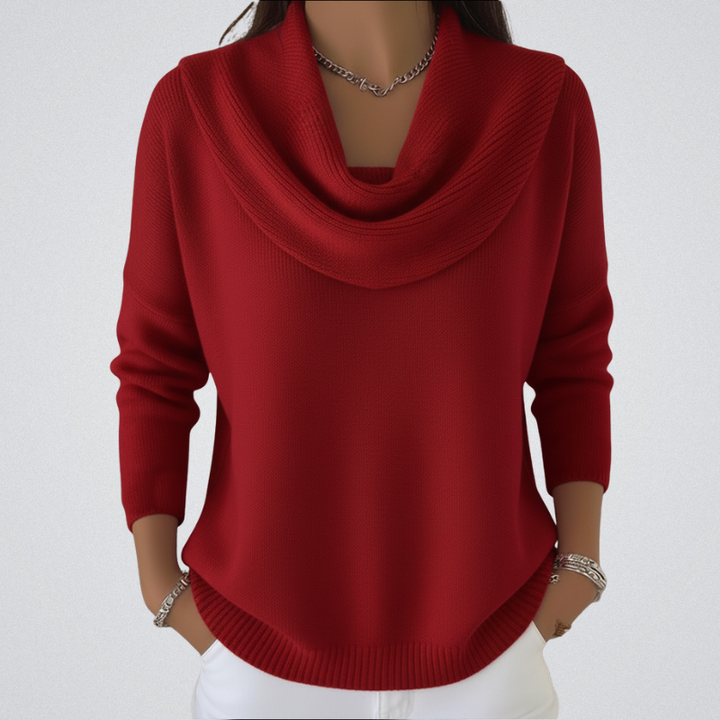 Charlie™ | Stylish Cowl Collar Sweater