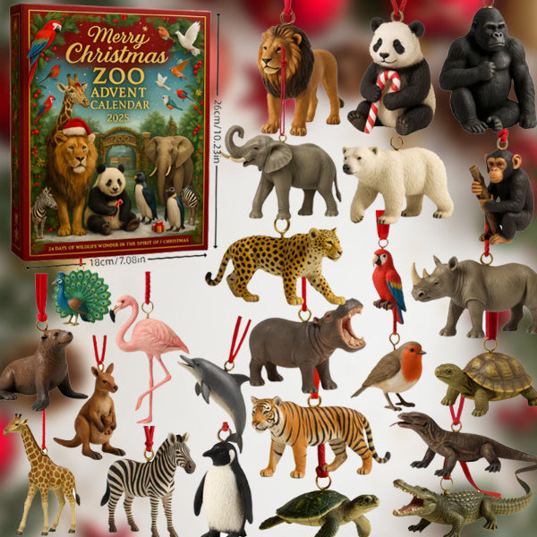 Charlie™ | Merry Christmas Zoo Advent Calendar