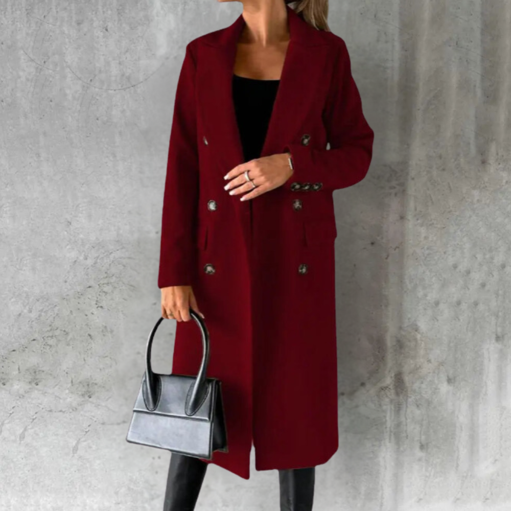 Judith - Elegant Wool Trenchcoat