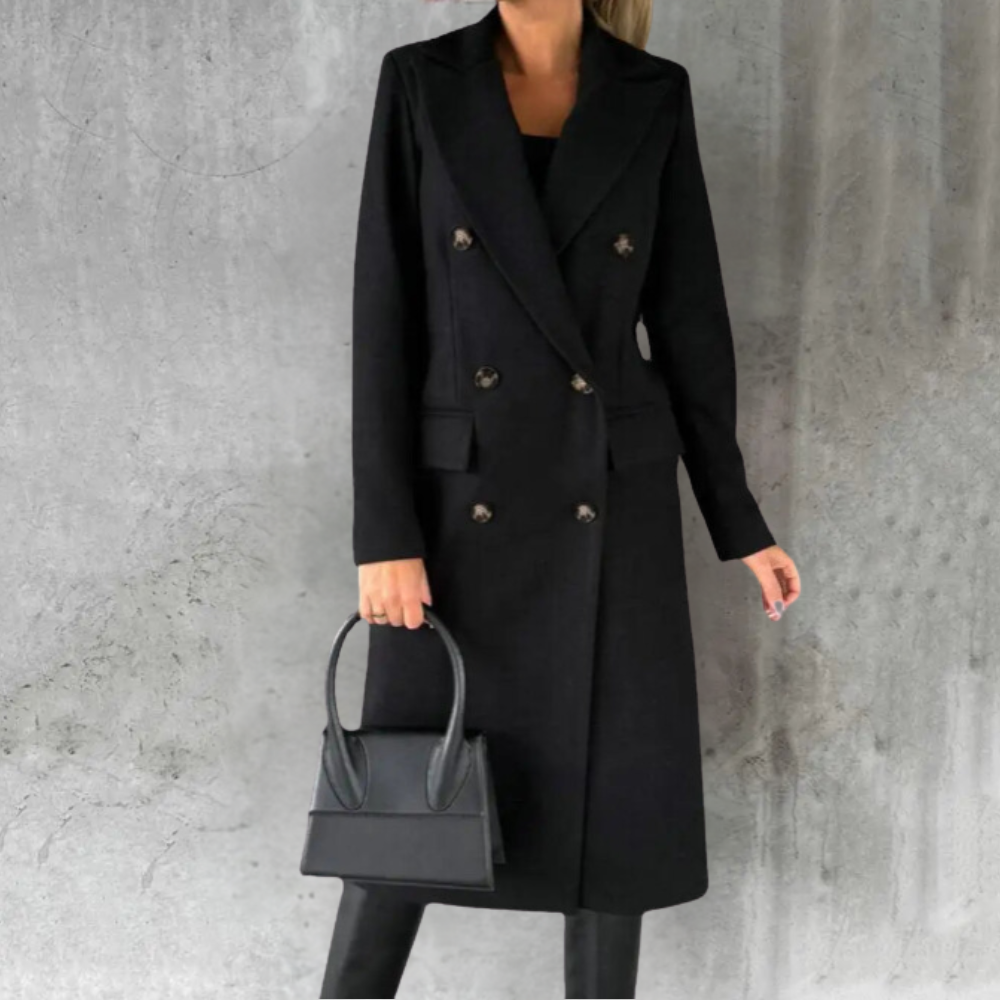 Judith - Elegant Wool Trenchcoat