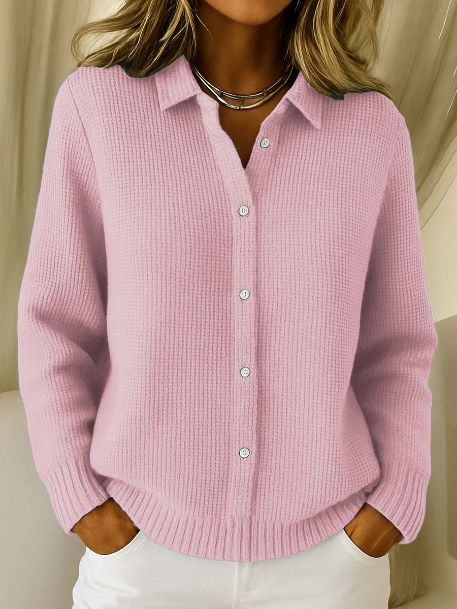 Charlie™ | Classic Knitted Cardigan with Buttons
