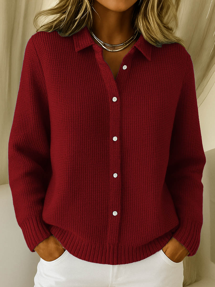 Charlie™ | Classic Knitted Cardigan with Buttons