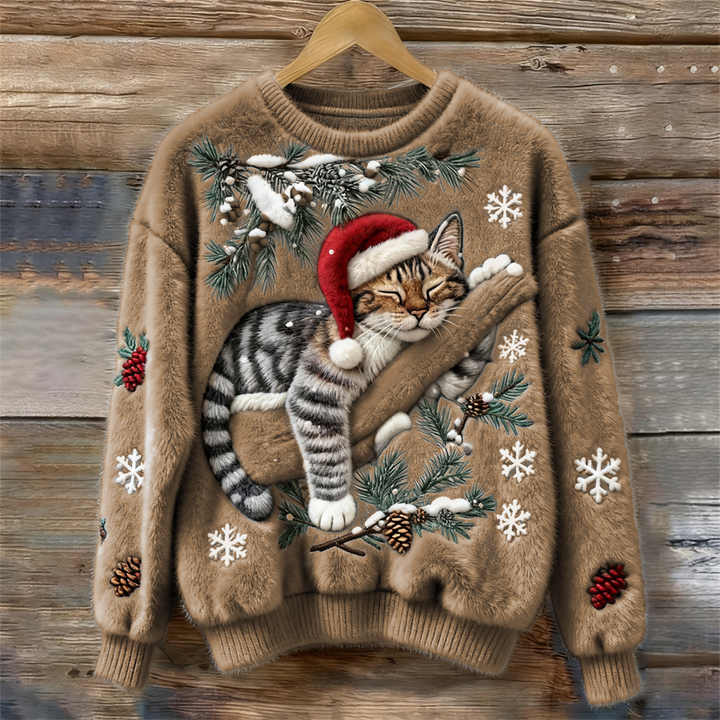 Charlie™ | Christmas Cat Sweater