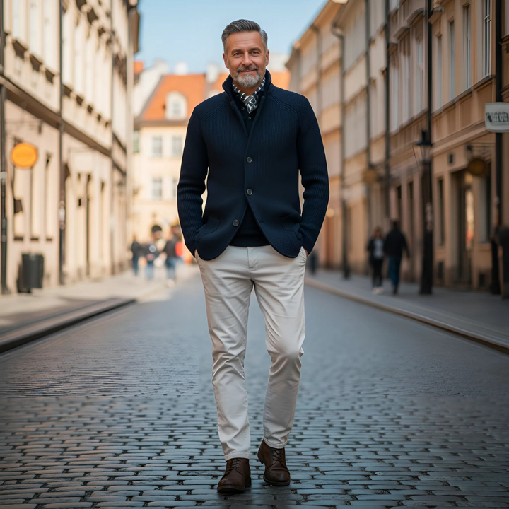 Feliks™ | Classic Knitted Cardigan