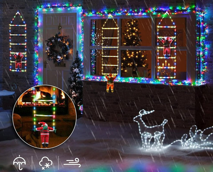 Charlie™ | Climbing Santa Claus Ladder LED