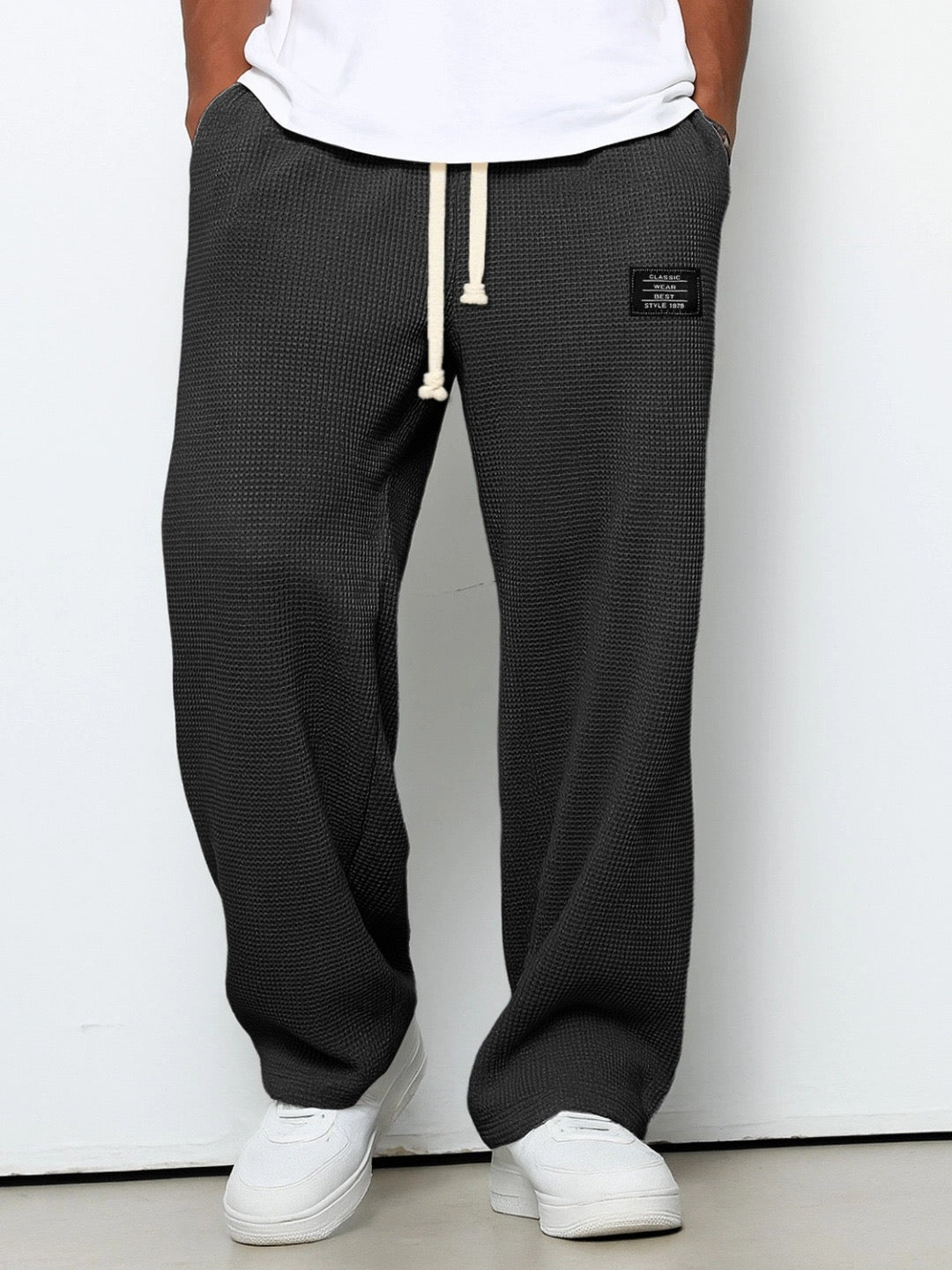 Marcin™ | Wide Trousers with Adjustable Waistband