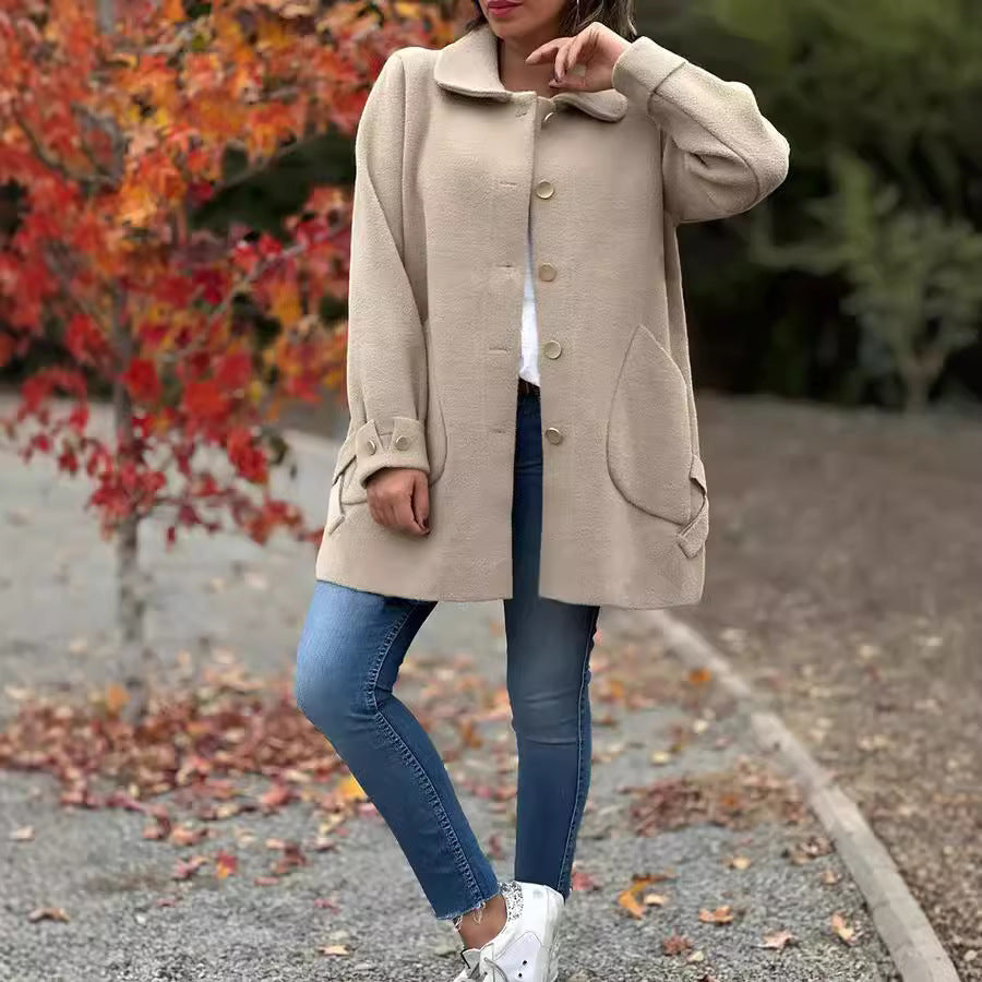 Erin – A Polished Classic Coat for Cosy Moments