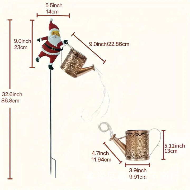 Charlie™ | Watering Santa Claus