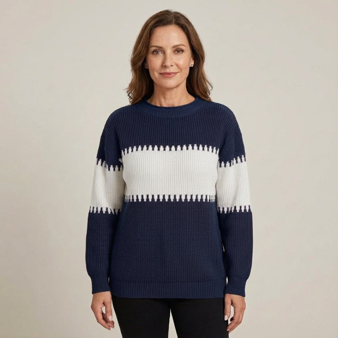 Charlie™ | Harmony Stitch Colorblock Sweater