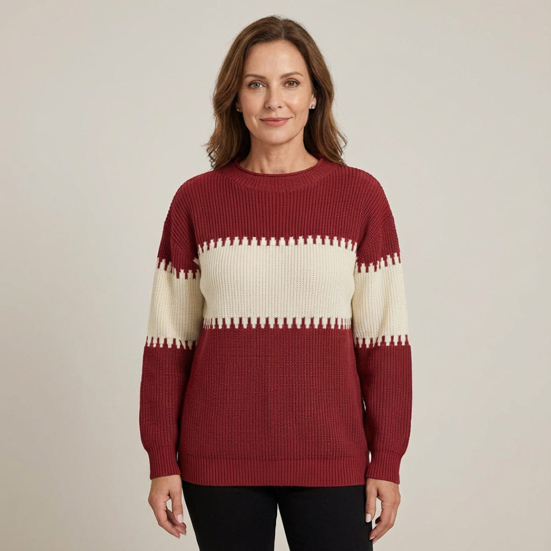 Charlie™ | Harmony Stitch Colorblock Sweater