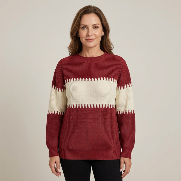 Charlie™ | Harmony Stitch Colorblock Sweater