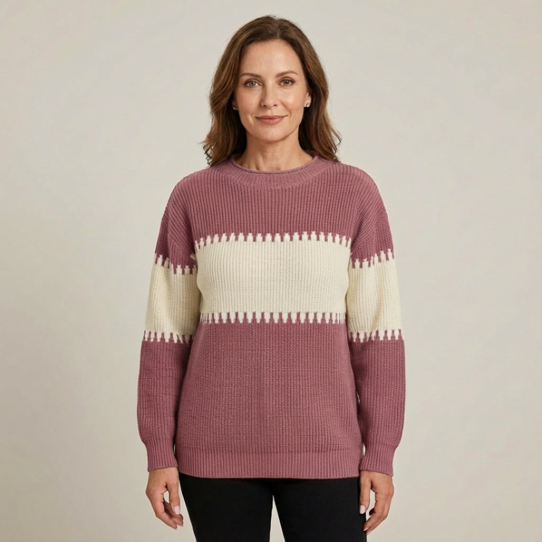 Charlie™ | Harmony Stitch Colorblock Sweater