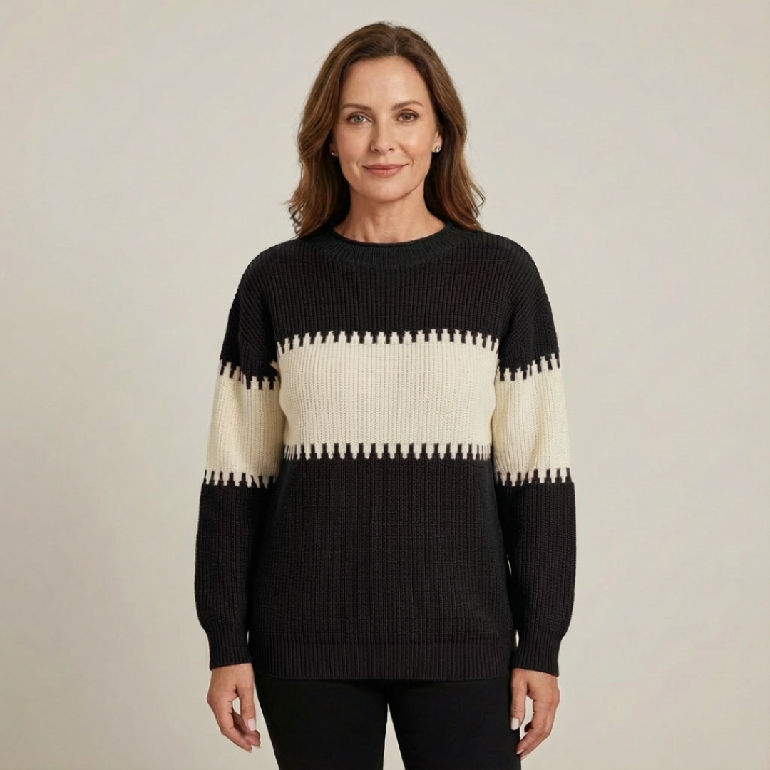 Charlie™ | Harmony Stitch Colorblock Sweater