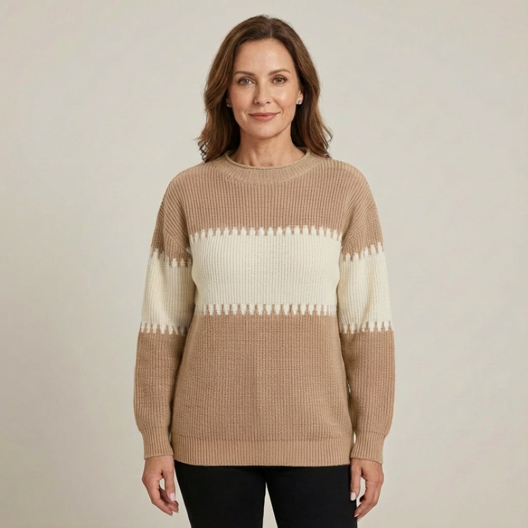 Charlie™ | Harmony Stitch Colorblock Sweater
