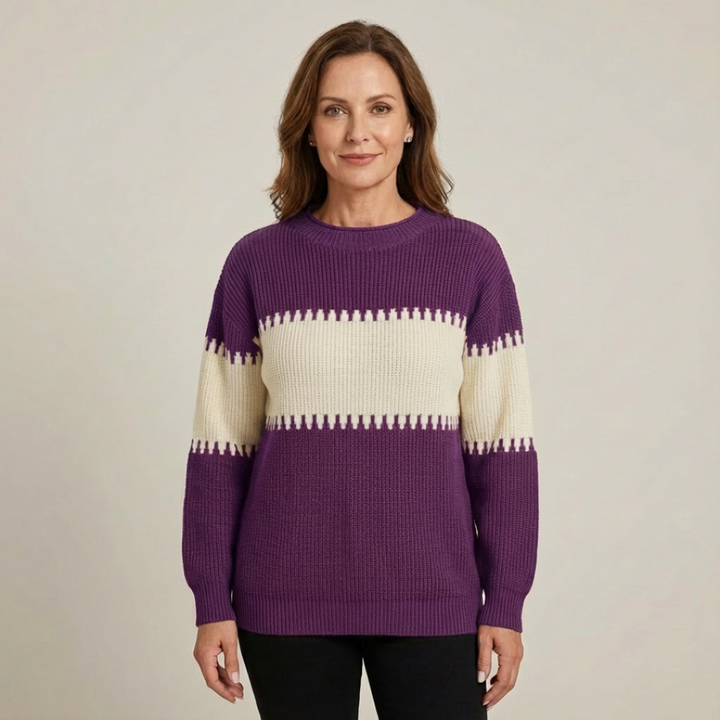 Charlie™ | Harmony Stitch Colorblock Sweater