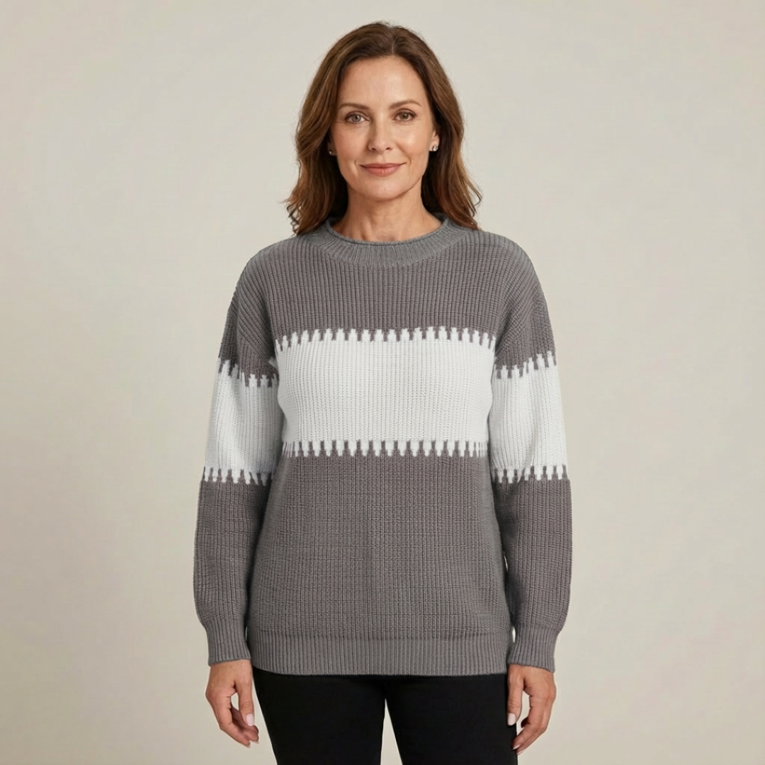 Charlie™ | Harmony Stitch Colorblock Sweater
