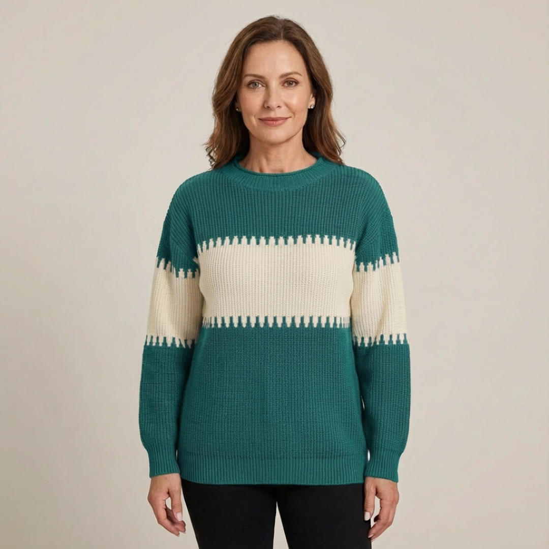 Charlie™ | Harmony Stitch Colorblock Sweater