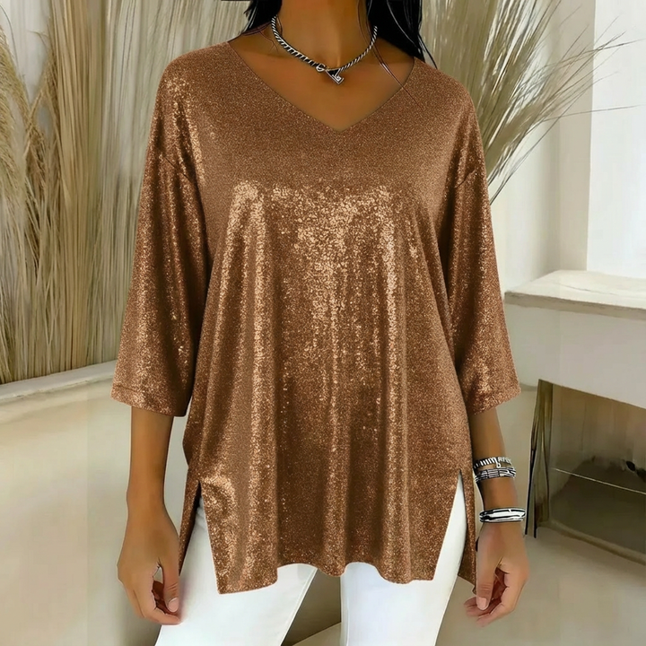 Charlie™ | Sparkle Sequin Tunic