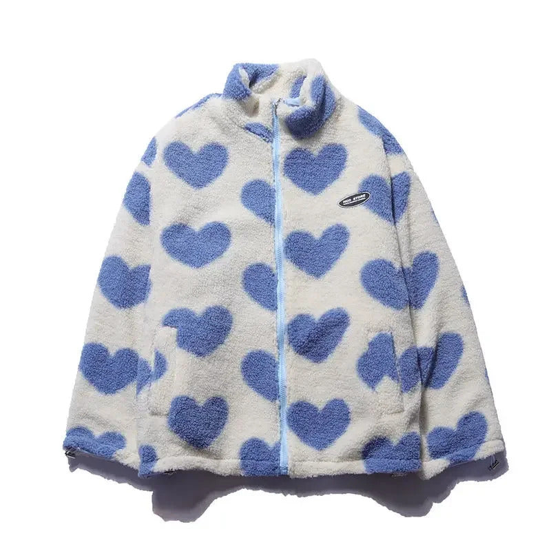 Saria™ – Reversible jacket with hearts