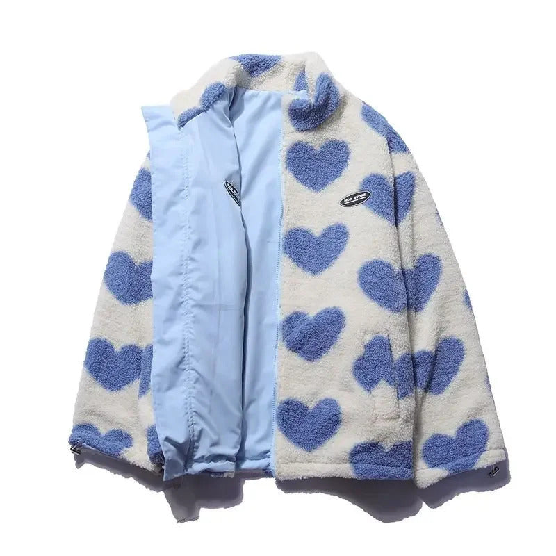 Saria™ – Reversible jacket with hearts