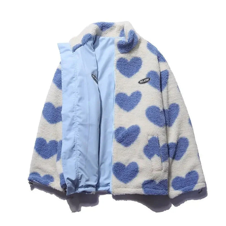 Saria™ – Reversible jacket with hearts