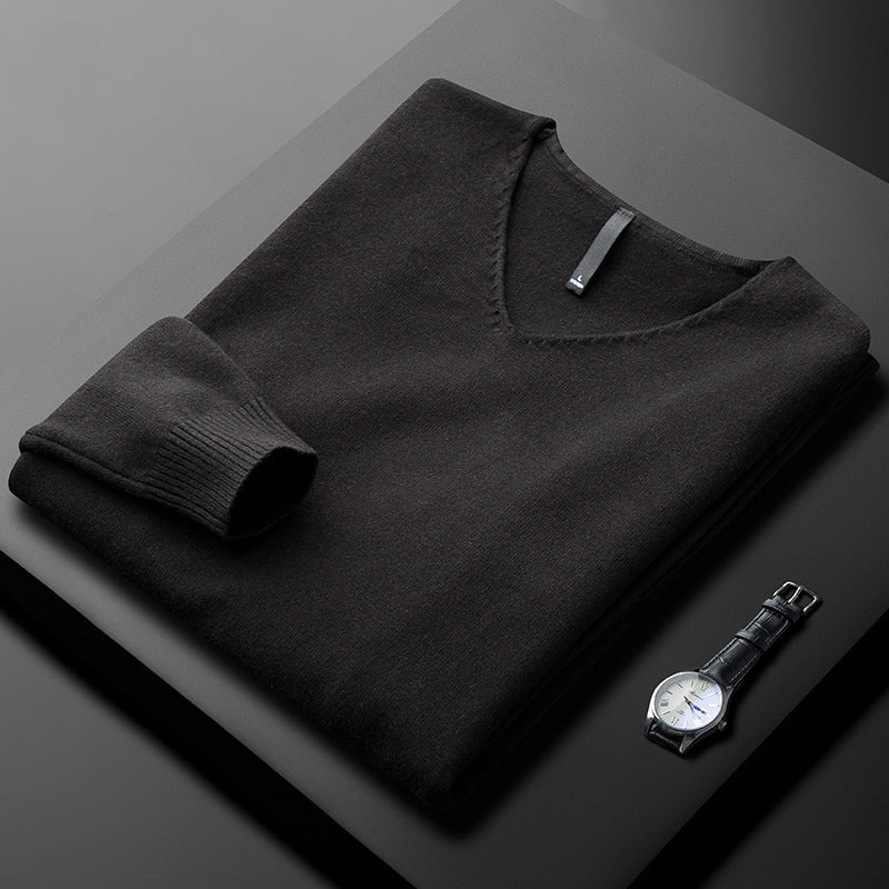 Charlie™ | Cashmere V-Neck Jumper