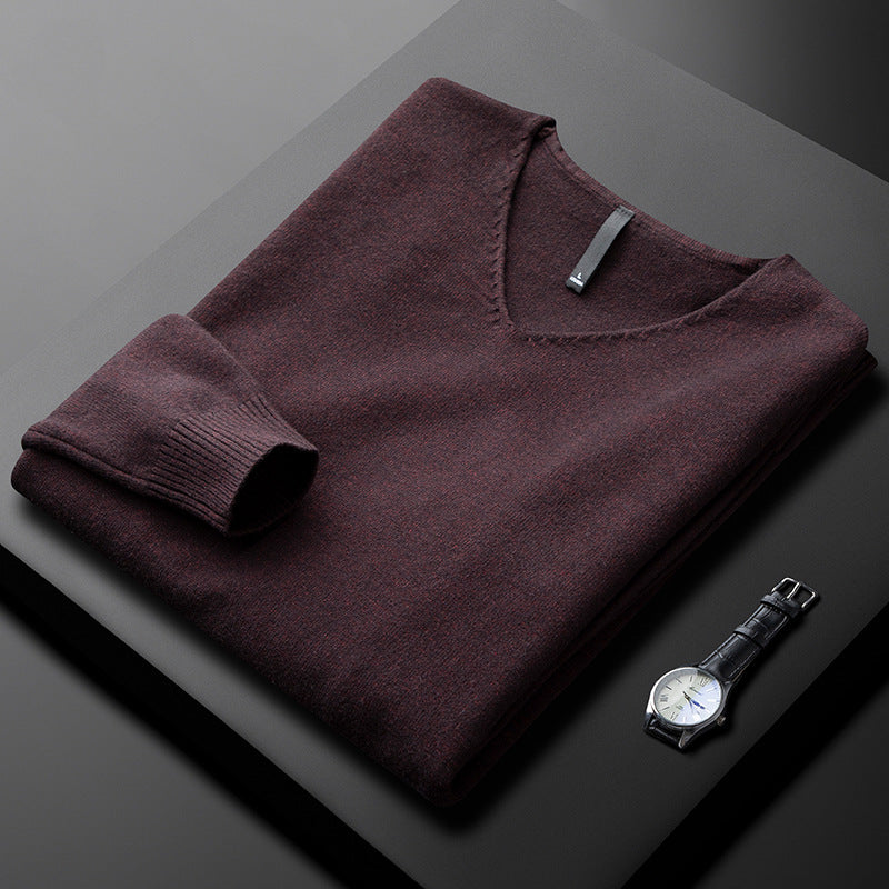 Charlie™ | Cashmere V-Neck Jumper