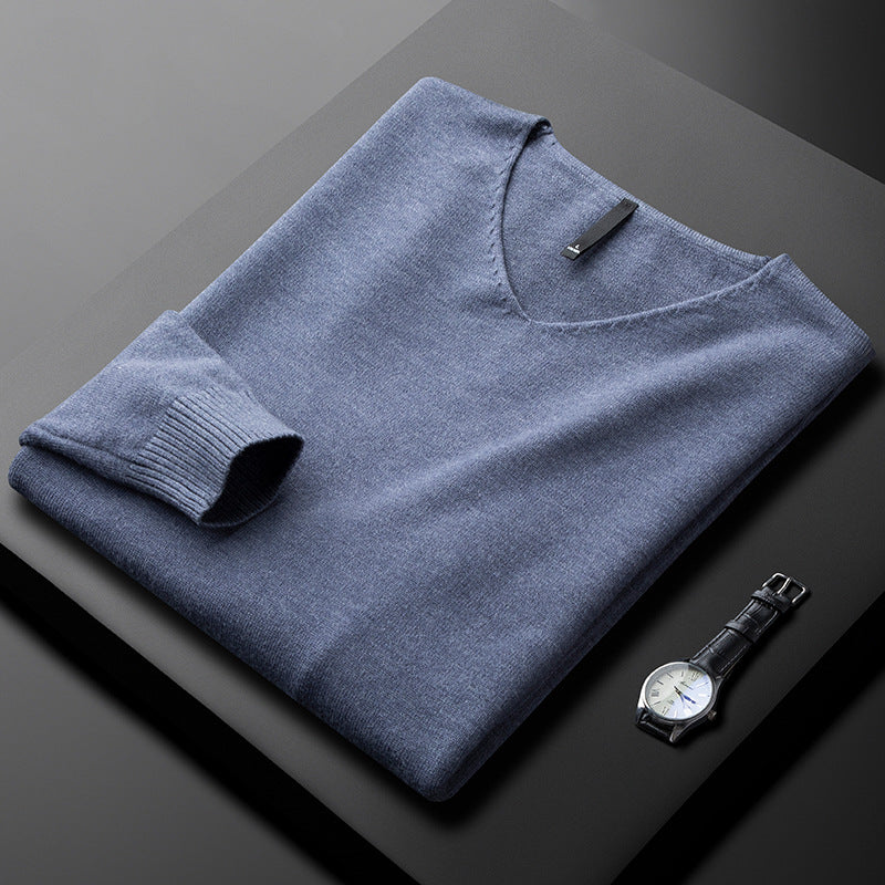 Charlie™ | Cashmere V-Neck Jumper
