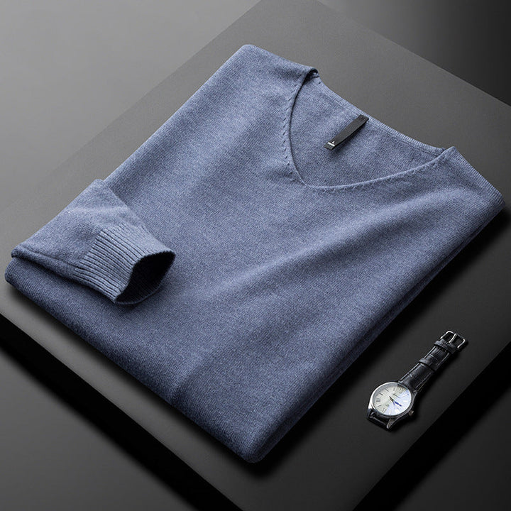 Charlie™ | Cashmere V-Neck Jumper