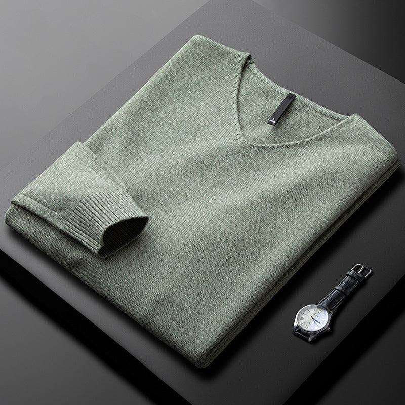 Charlie™ | Cashmere V-Neck Jumper