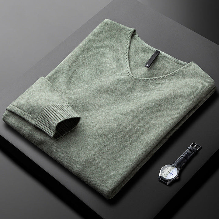 Charlie™ | Cashmere V-Neck Jumper