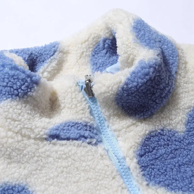 Saria™ – Reversible jacket with hearts