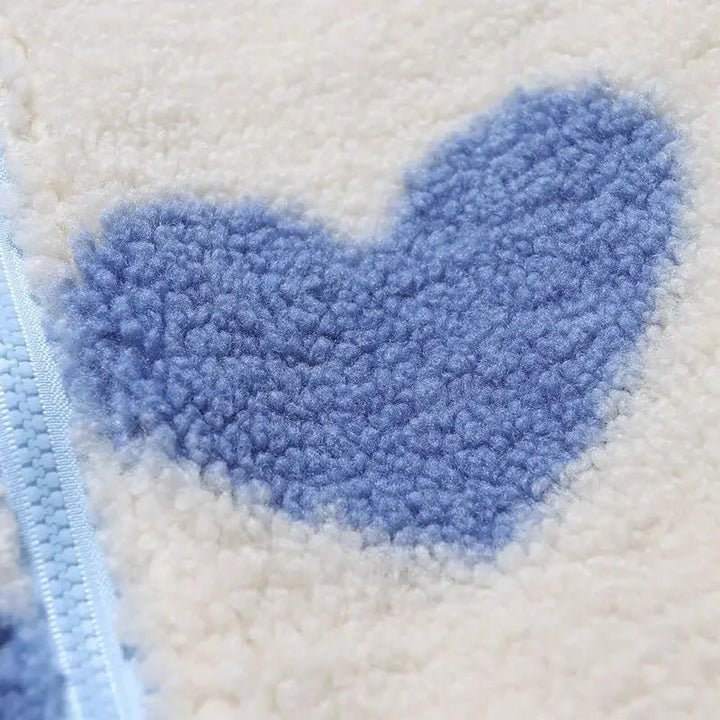 Saria™ – Reversible jacket with hearts