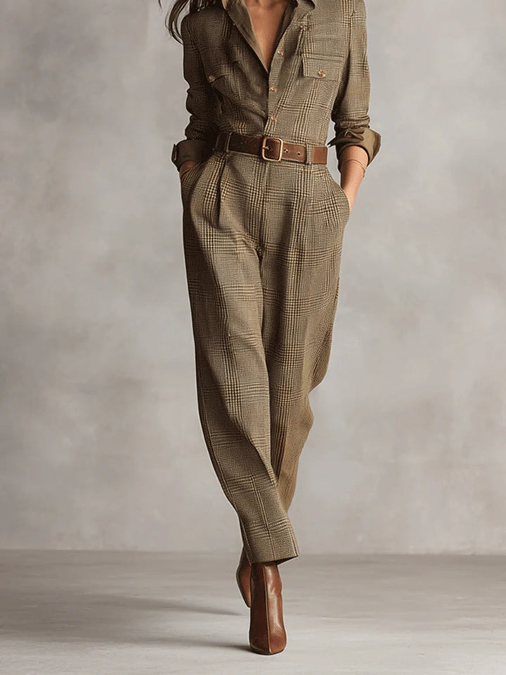 Zoë™ | Elegant Tweed Jumpsuit