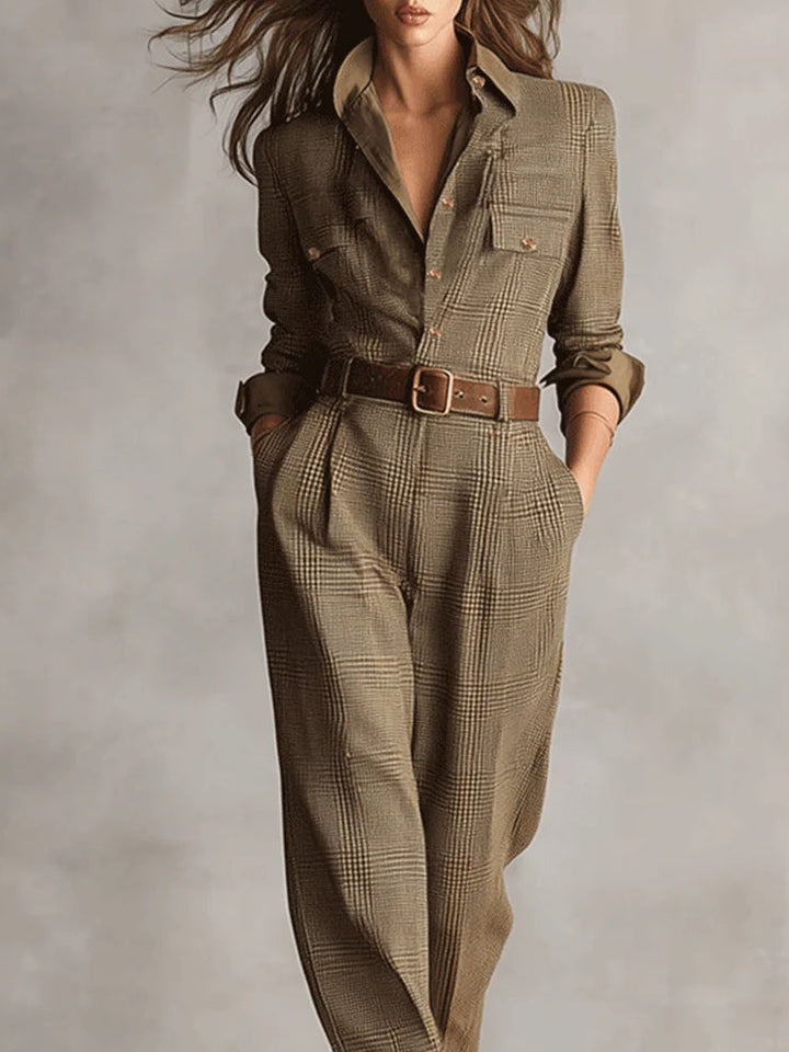 Zoë™ | Elegant Tweed Jumpsuit