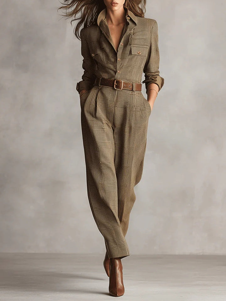 Zoë™ | Elegant Tweed Jumpsuit