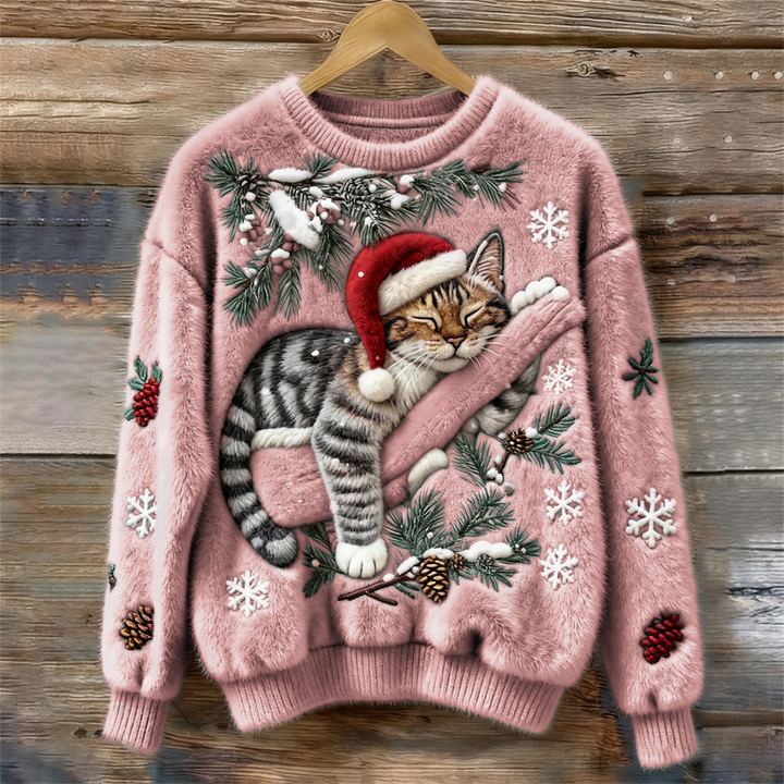 Charlie™ | Christmas Cat Sweater