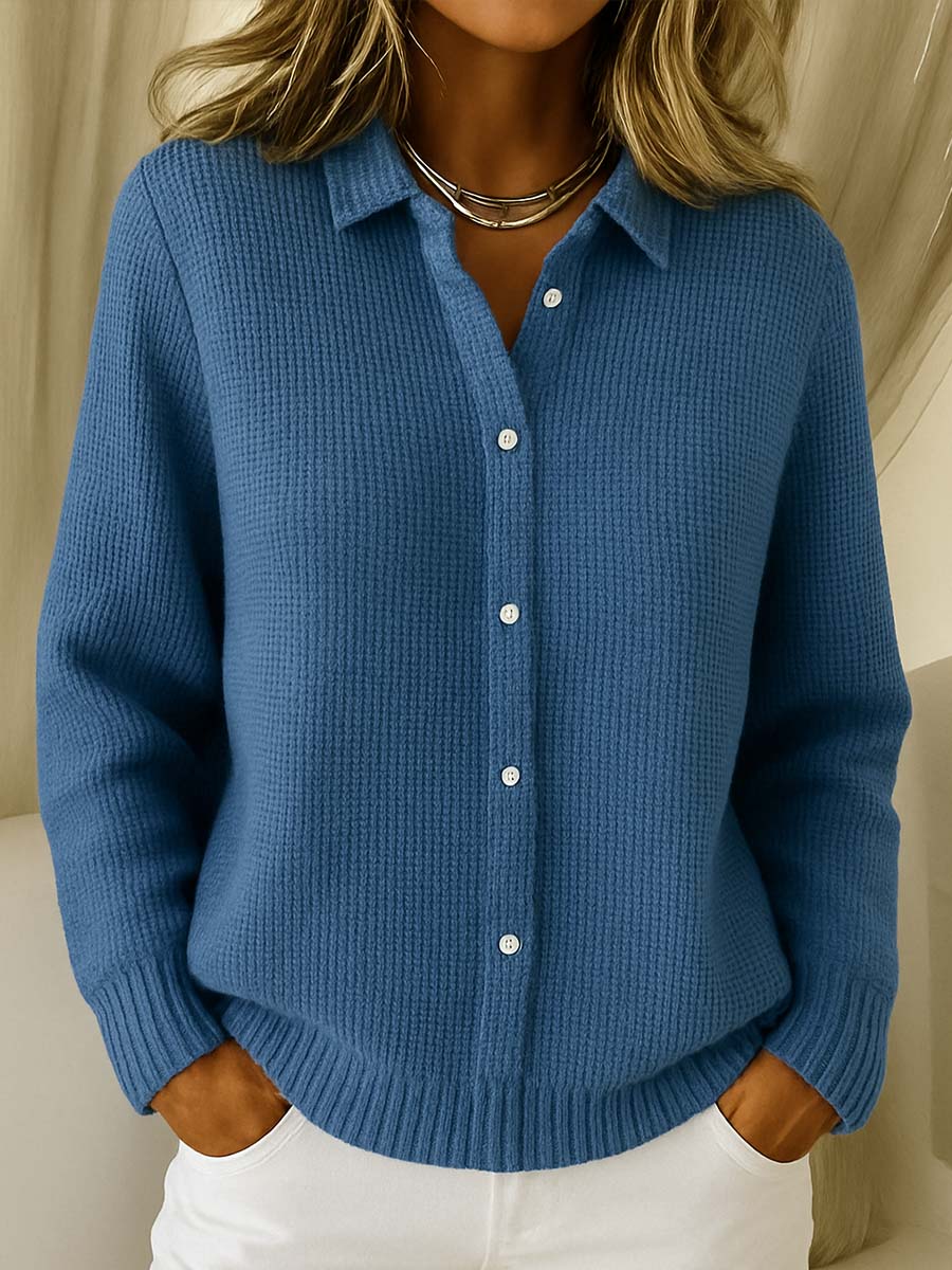 Charlie™ | Classic Knitted Cardigan with Buttons